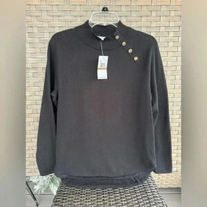 Michael Kors NWT Women’s Side Button Pullover Sweater Size‎ Small